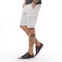 French Connection Mens Cargo Tech Shorts Light Grey