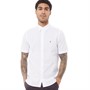 French Connection Chemises à Manches Courtes Oxford Homme Blanc