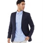 French Connection Mens Linen 2 Stripe Blazer Marine/Light Grey