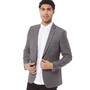 French Connection Mens Herringbone Blazer Grey