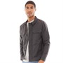 French Connection Chemises à Manches Longues Tech Over Homme Gris pâle