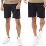 French Connection Short en Jersey Homme Noir