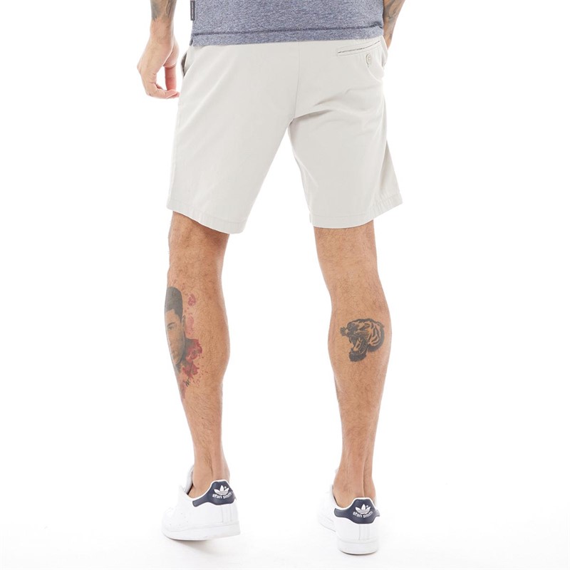 French Connection Heren Chino 4 Chino shorts Licht Steengrijs