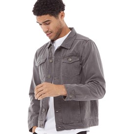 French connection best sale black denim jacket