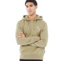 French Connection Mens Script Hoodie Light Khaki/White
