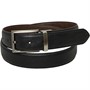 French Connection Mens FCUK Keeper Two Reversible Belt Black/Brown