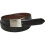 French Connection Mens FC Rectangle Reversible Belt Black/Brown
