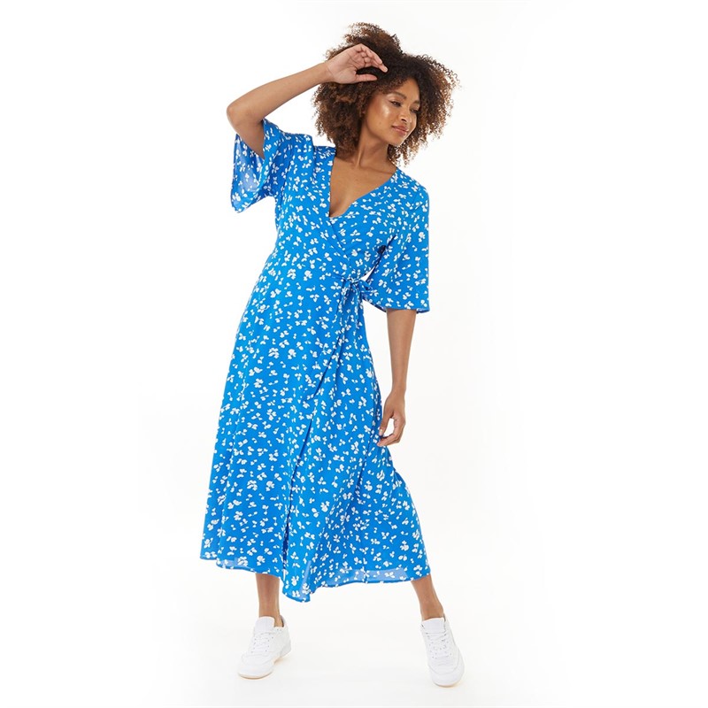 French Connection Abito A Portafoglio In Jersey Per Donna - Vestito Elegante E Morbido