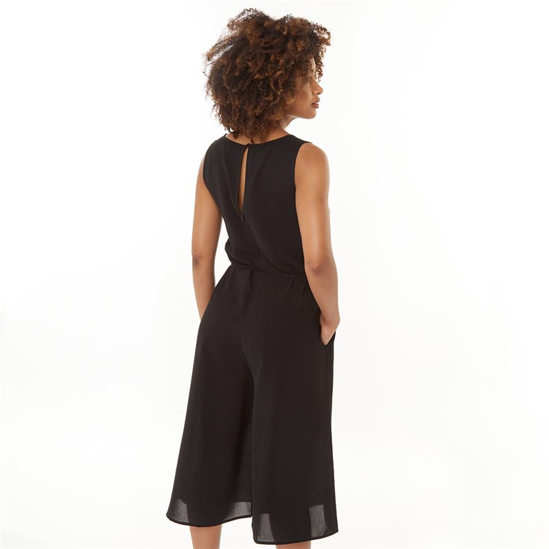 French connection hot sale black jumpsuit