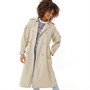 French Connection Womens Drop Mac Coat Taupe