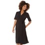 French Connection Womens Shawl M Dress Black