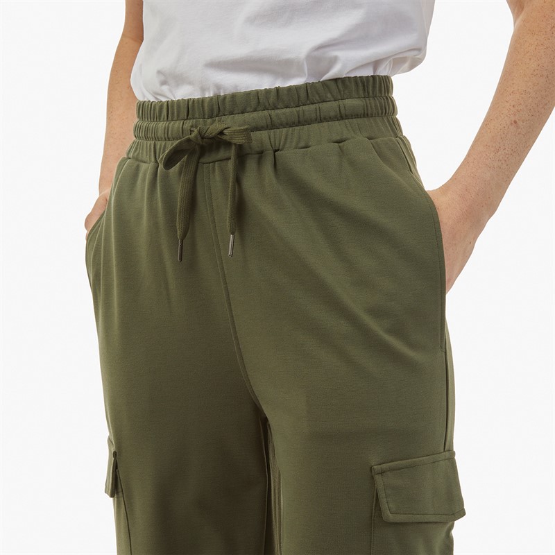 French Connection Womens Cargo Joggers Olive