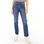 French Connection Womens High Rise Jeans Blue Mid