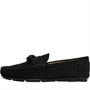 French Connection Mocassins Suede Tassle Driver Homme Noir