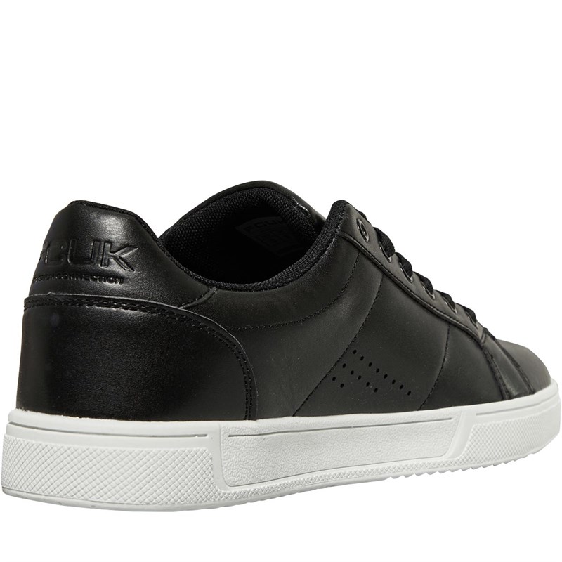 French Connection Mens FCUK Tennis Trainers Black