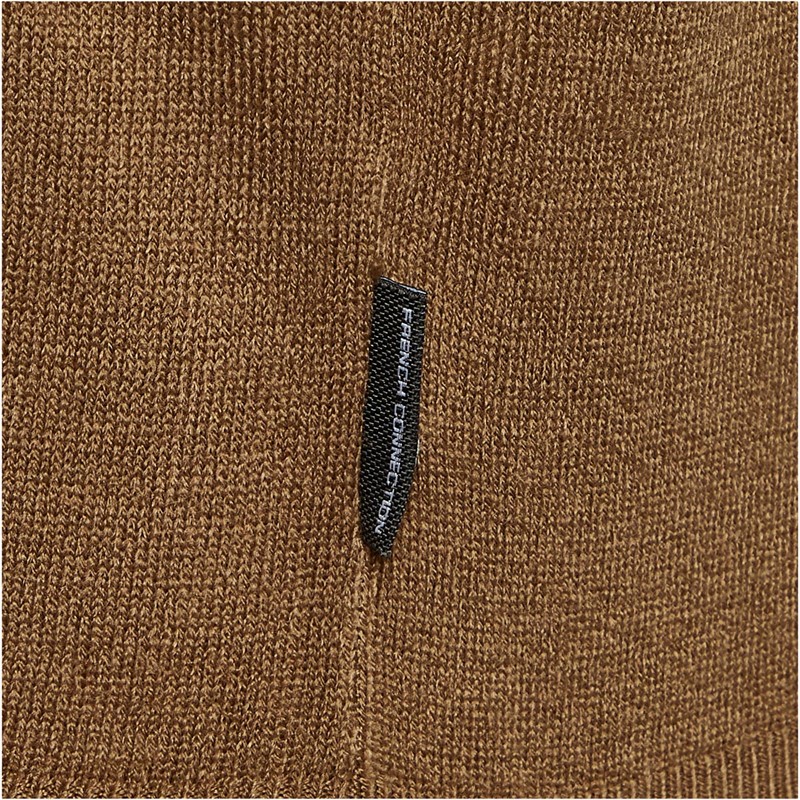 French Connection Heren Polo’s met lange mouwen Camel