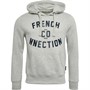 French Connection Sweats à Capuche Homme Gris Chiné