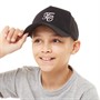 French Connection Boys Script Cap Black/White