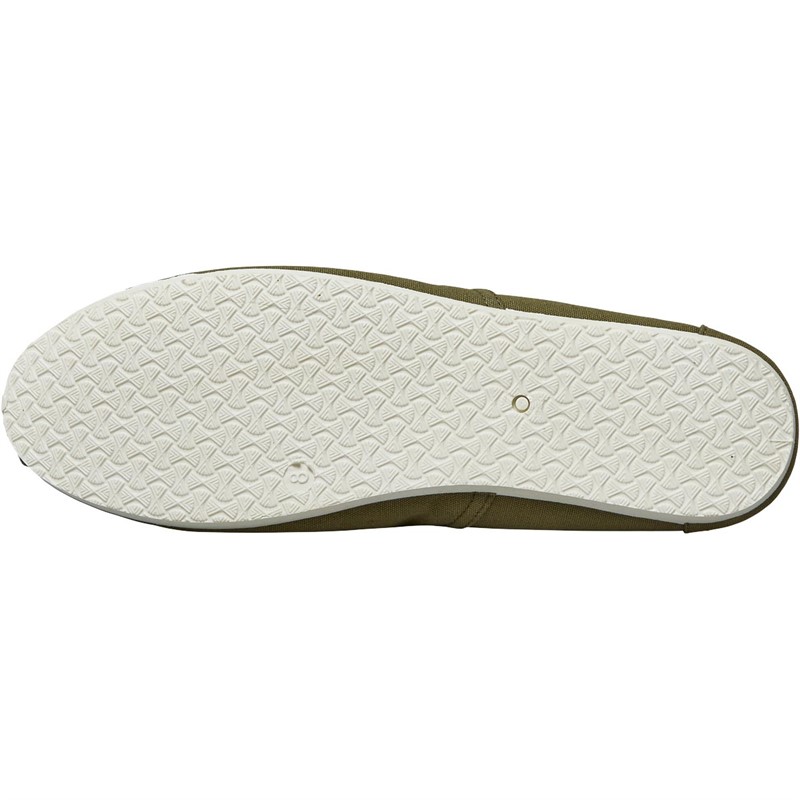 French Connection Mens FCUK Espadrilles Khaki