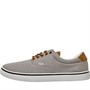 French Connection Mens Deck Canvas Pumps Grey