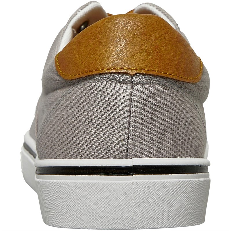 French Connection Mens Deck Canvas Pumps Grey