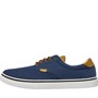 French Connection Mens Deck Canvas Pumps Marine