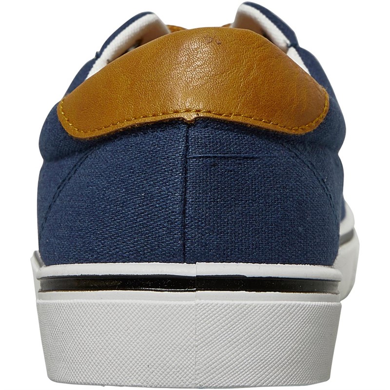 French Connection Mens Deck Canvas Pumps Marine