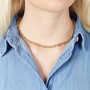 French Connection Womens Rope Chain Necklace Gold