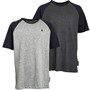 French Connection T-Shirts Two Pack Raglan Garçon Multicolore