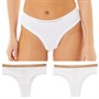 French Connection Womens Three Pack Cheekini White/White/White