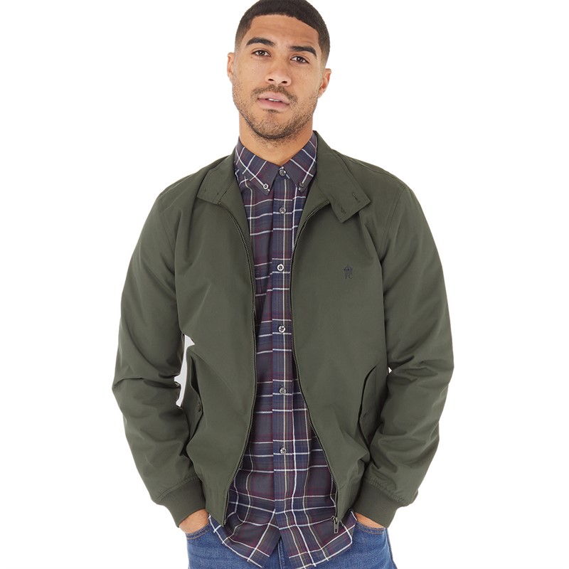 Buy French Connection Mens Harrington Jacket Khaki