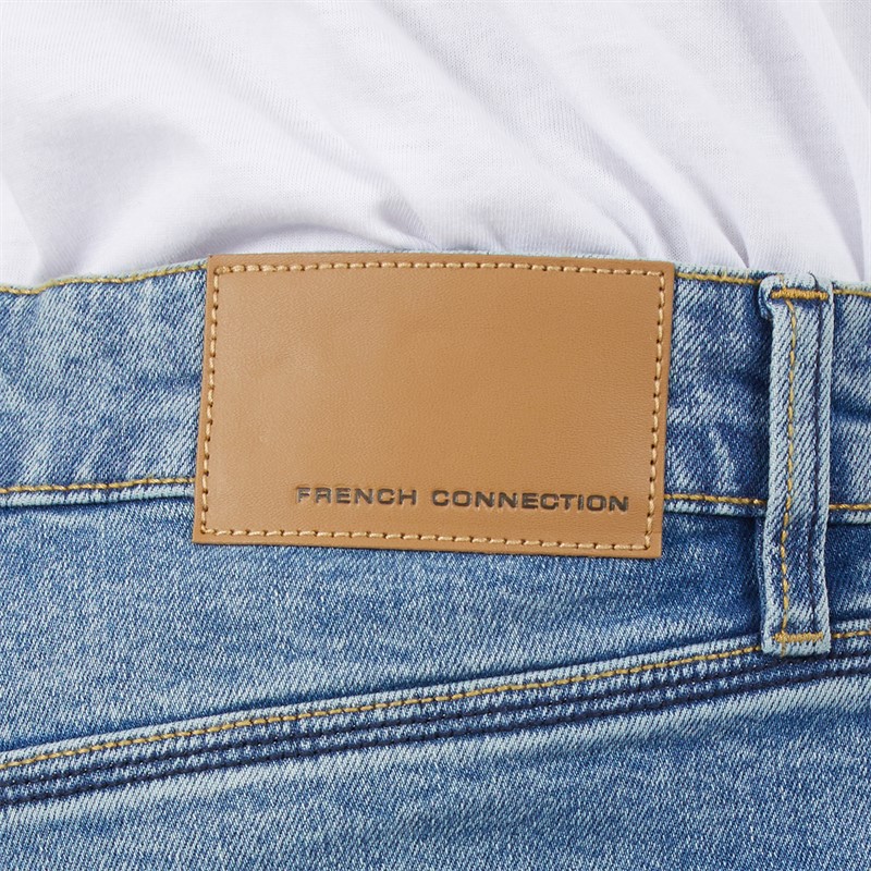 French Connection Mens Slim Fit Jeans Ind07 - Lightwash