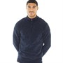 French Connection Pull-over en molleton à demi-zip Homme Marine