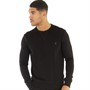 French Connection Mens Crew Neck Sweatshirt Black
