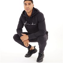 French Connection Mens Scribble Tracksuit Marine/White