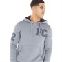 French Connection Mens Overhead Chest Hoodie Light Blue/Marine