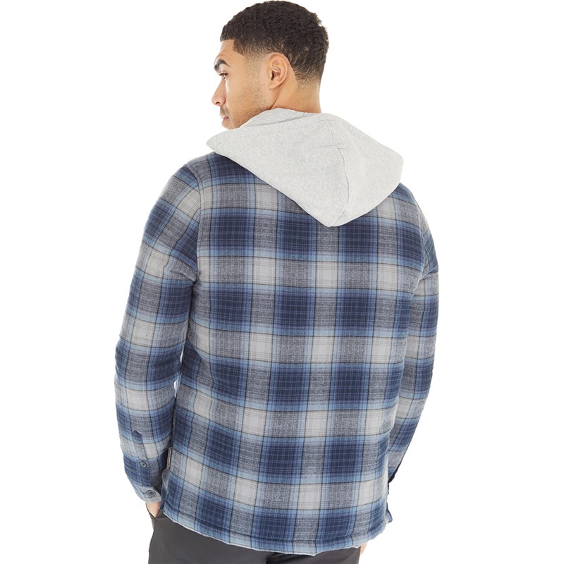 French Connection Mens Pocket Wadid Shirt Marine