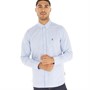French Connection Herre Oxford Langærmet shirts Lys Blå Mergel