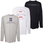 French Connection Boys Combo Three Pack Long Sleeve Tops Navy/White/Grey