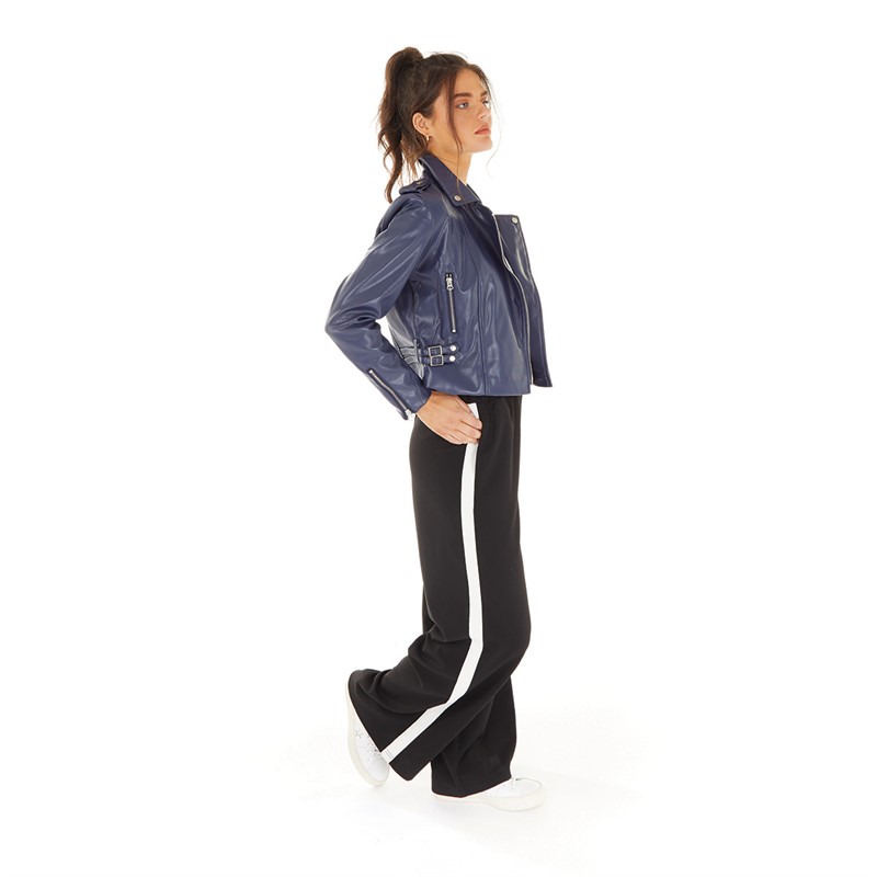 French connection leather jacket womens clearance