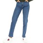 French Connection Womens High Rise Straight Jeans Blue Mid