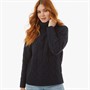 French Connection Womens Cable Roll Jumper Dark Navy