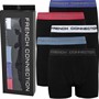 French Connection Boys Five Pack Boxers Black