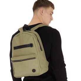 Buy French Connection Mens Gabin Backpack Olive Oil