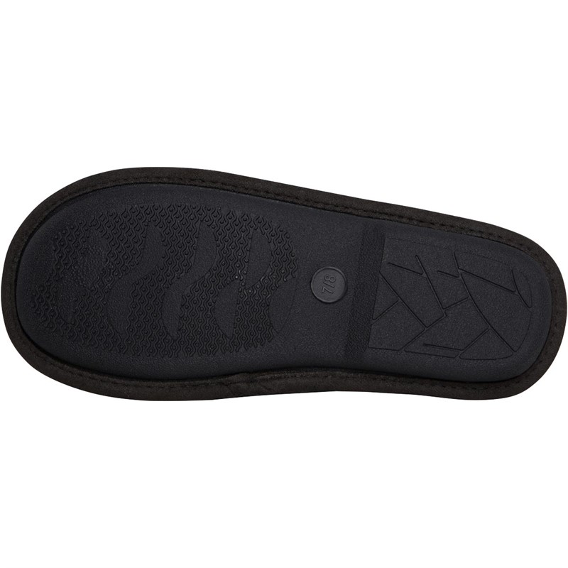 French Connection Mens Mule FC Slippers Charcoal