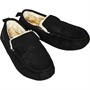 French Connection Mens Mocassin Slippers Black