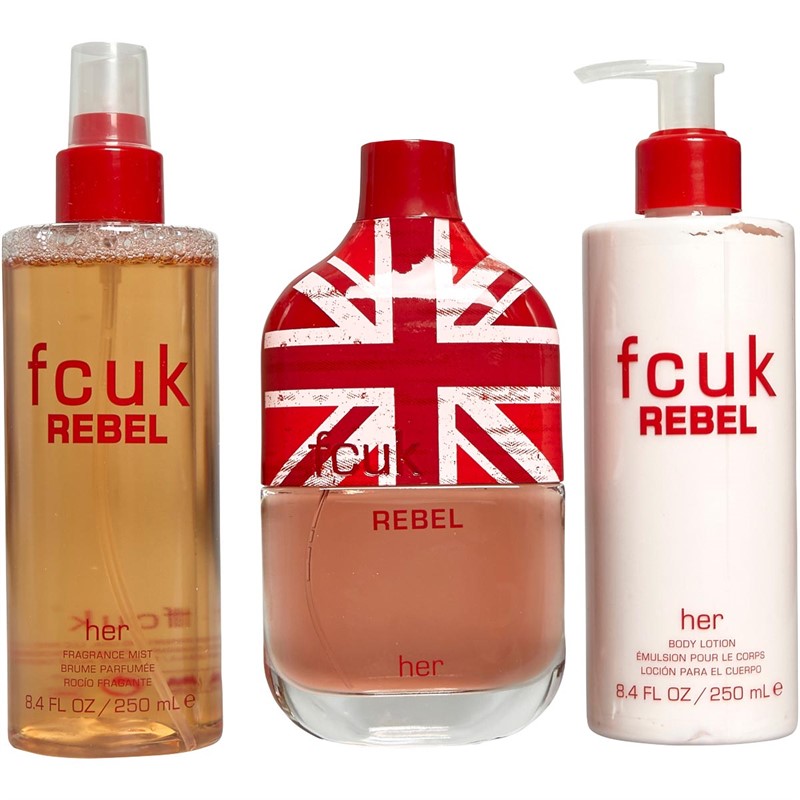 French Connection Womens FCUK Rebel Gift Set Multi