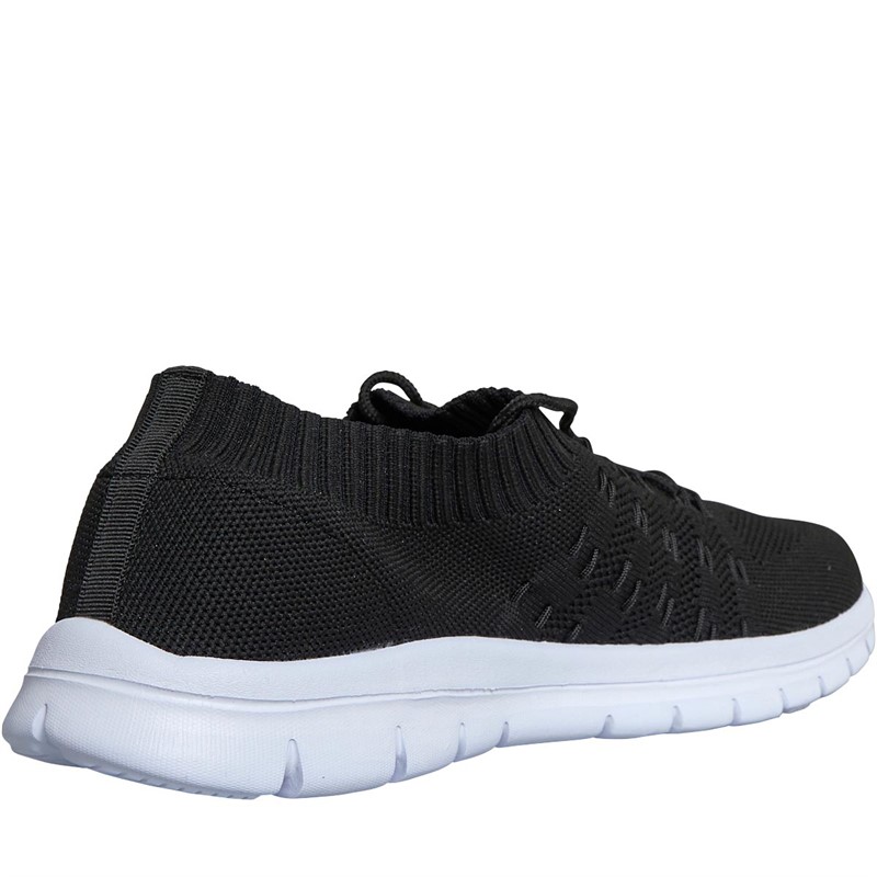 French Connection Mens Sock Trainers Black