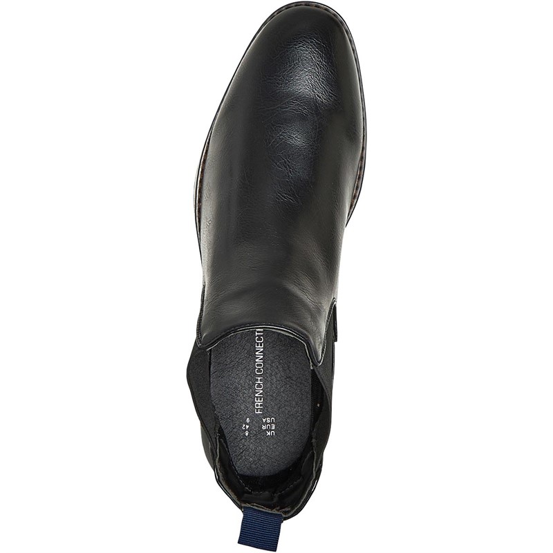 Buy French Connection Mens Casual Chelsea Boots Black