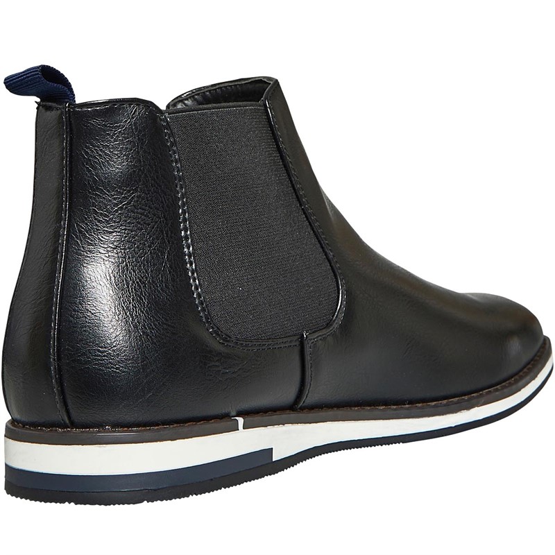 Black men's boots casual 2025